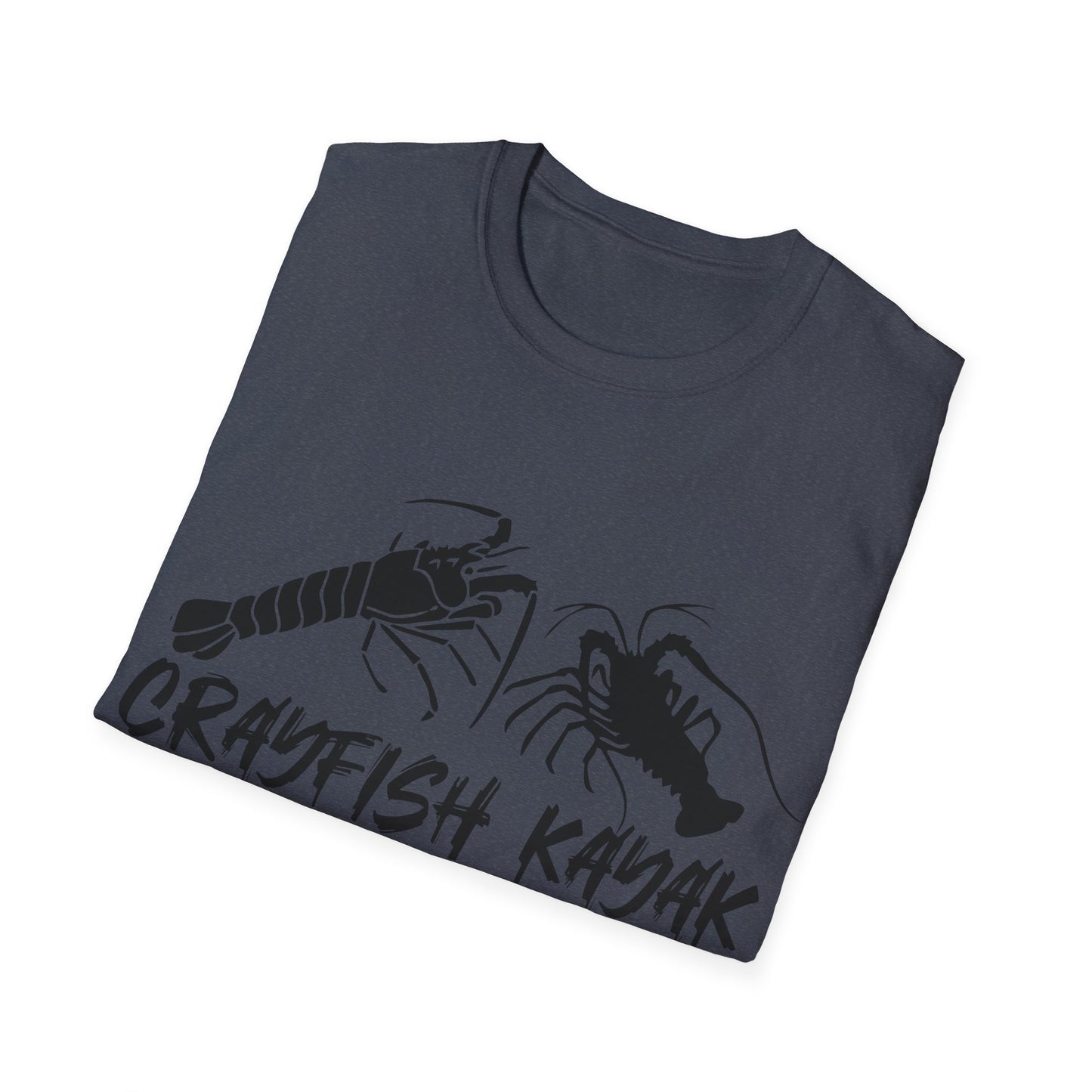 Crayfish Unisex T-Shirt Black logo NZ/AU