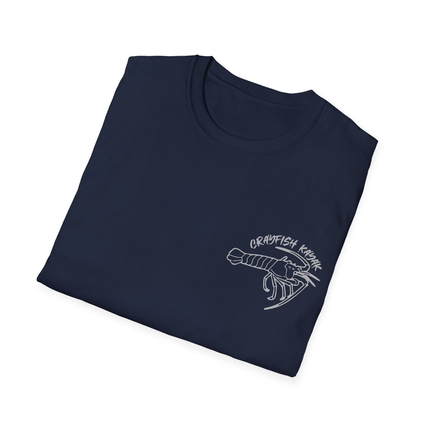 Crayfish Kayak Unisex Cray T-Shirt Light logo AU/NZ