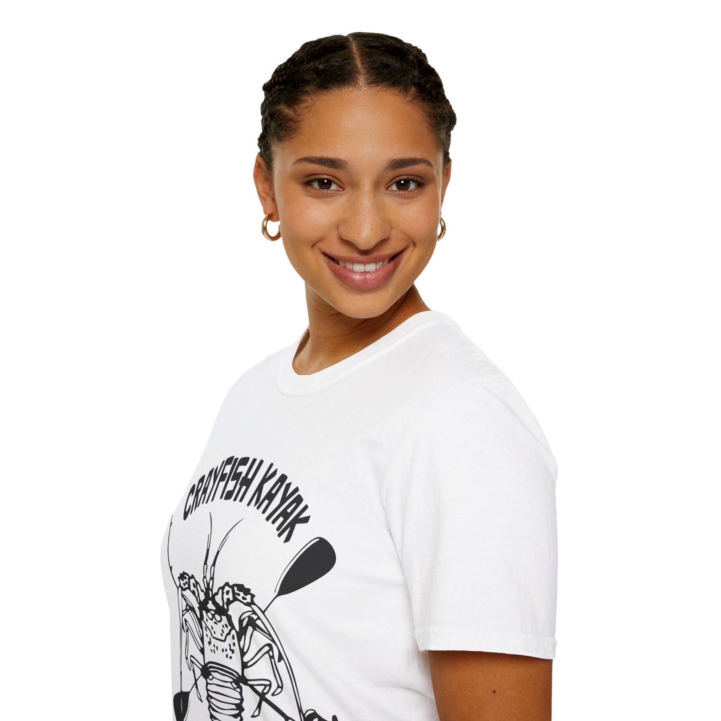 Crayfish Kayak Unisex T-Shirt Light logo AU/NZ