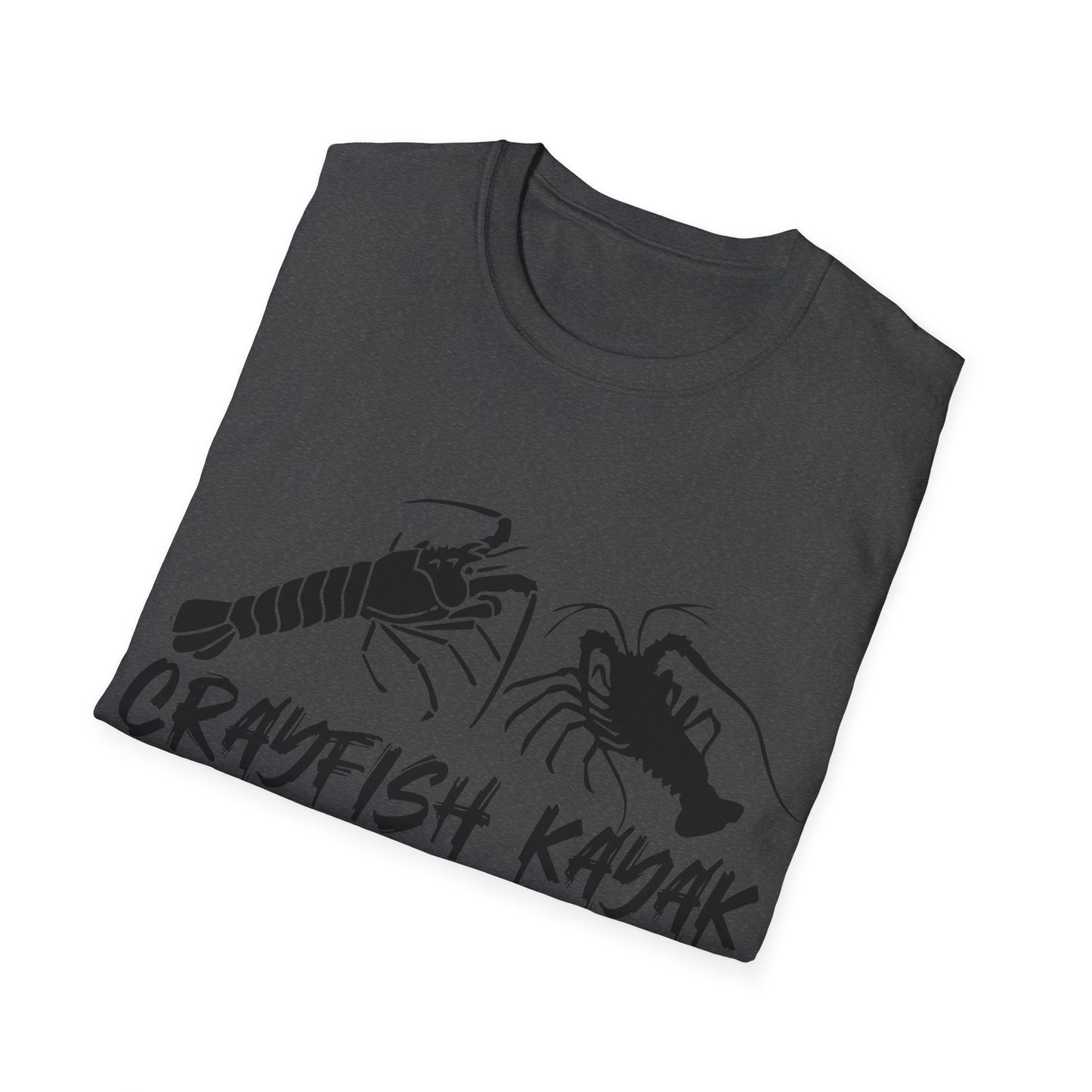 Crayfish Unisex T-Shirt Black logo NZ/AU