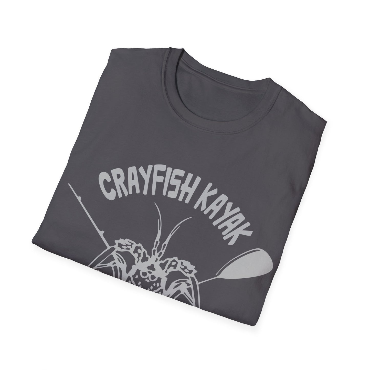 Crayfish Kayak Unisex T-Shirt Light logo AU/NZ