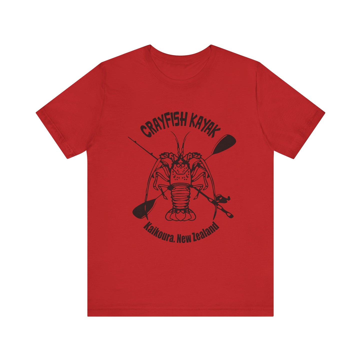Crayfish Kayak Adventure Unisex Tee USA