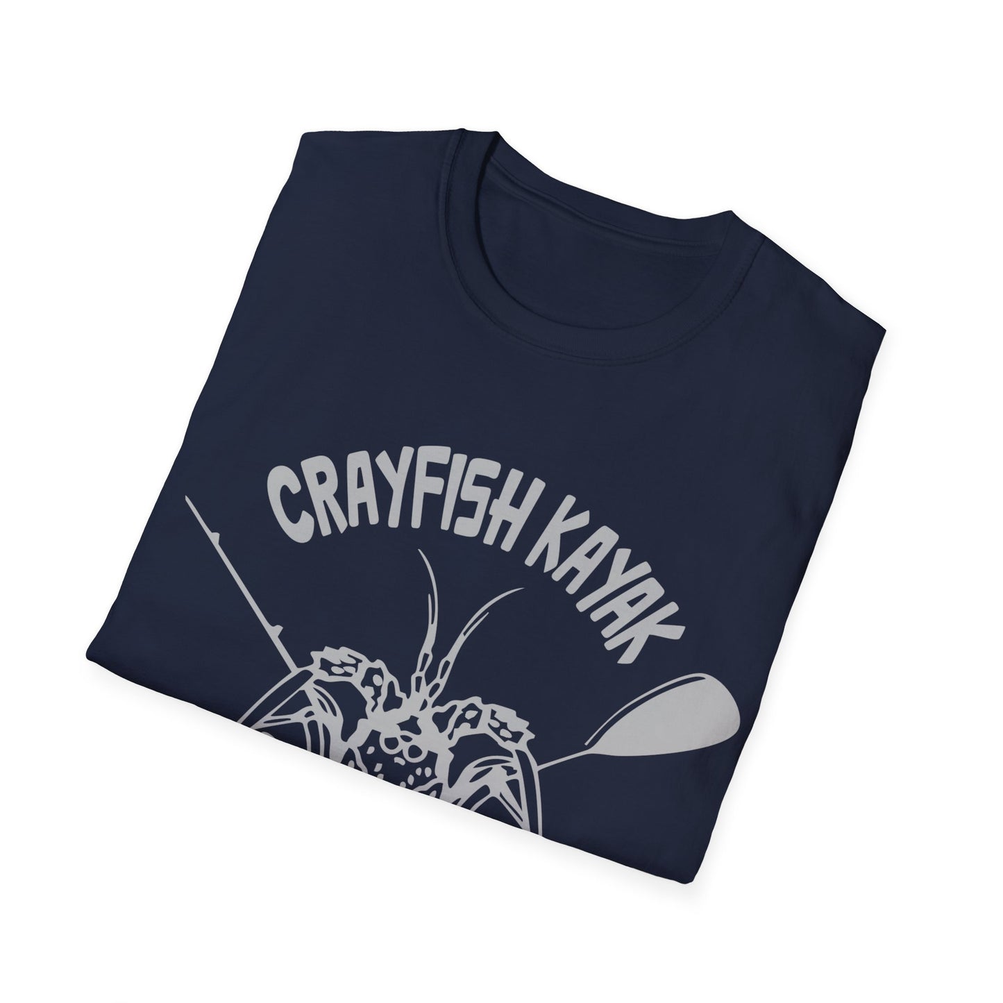 Crayfish Kayak Unisex T-Shirt Light logo AU/NZ