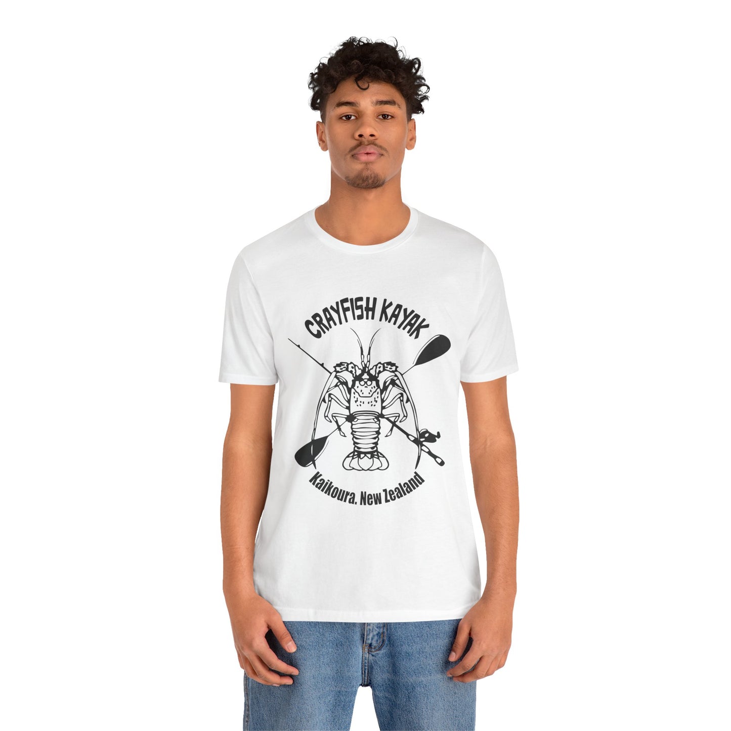 Crayfish Kayak Adventure Unisex Tee USA