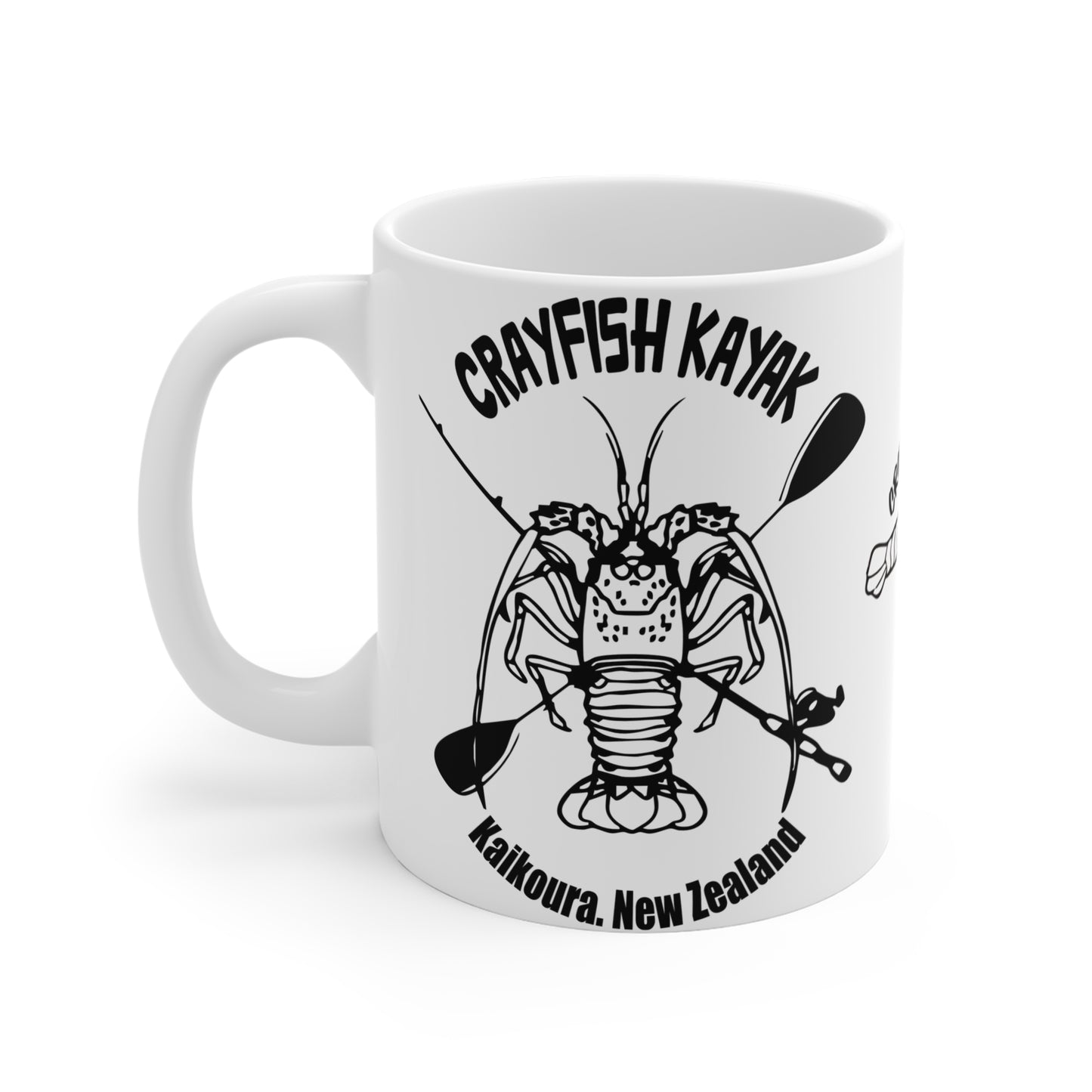 Crayfish Kayak Adventure Mug USA
