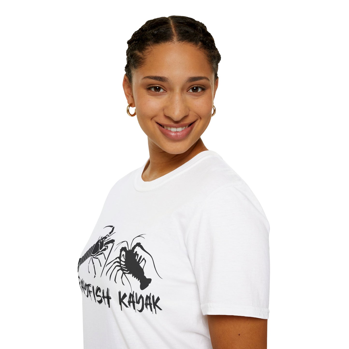 Crayfish Unisex T-Shirt Black logo NZ/AU