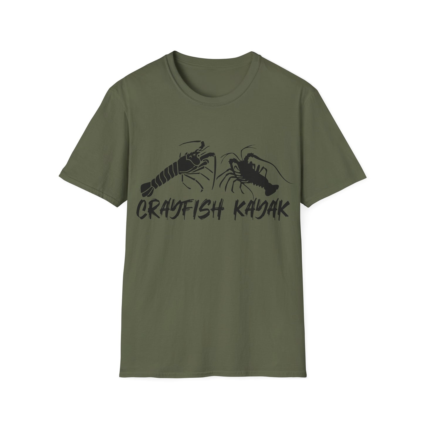 Crayfish Unisex T-Shirt Black logo NZ/AU