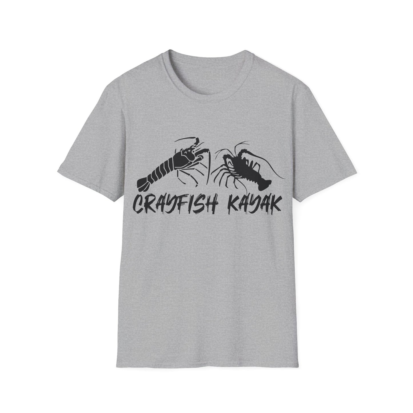 Crayfish Unisex T-Shirt Black logo NZ/AU