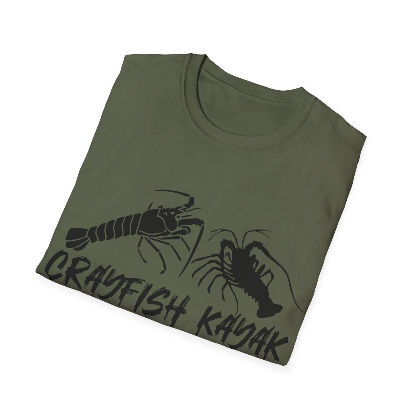 Crayfish Unisex T-Shirt Black logo NZ/AU