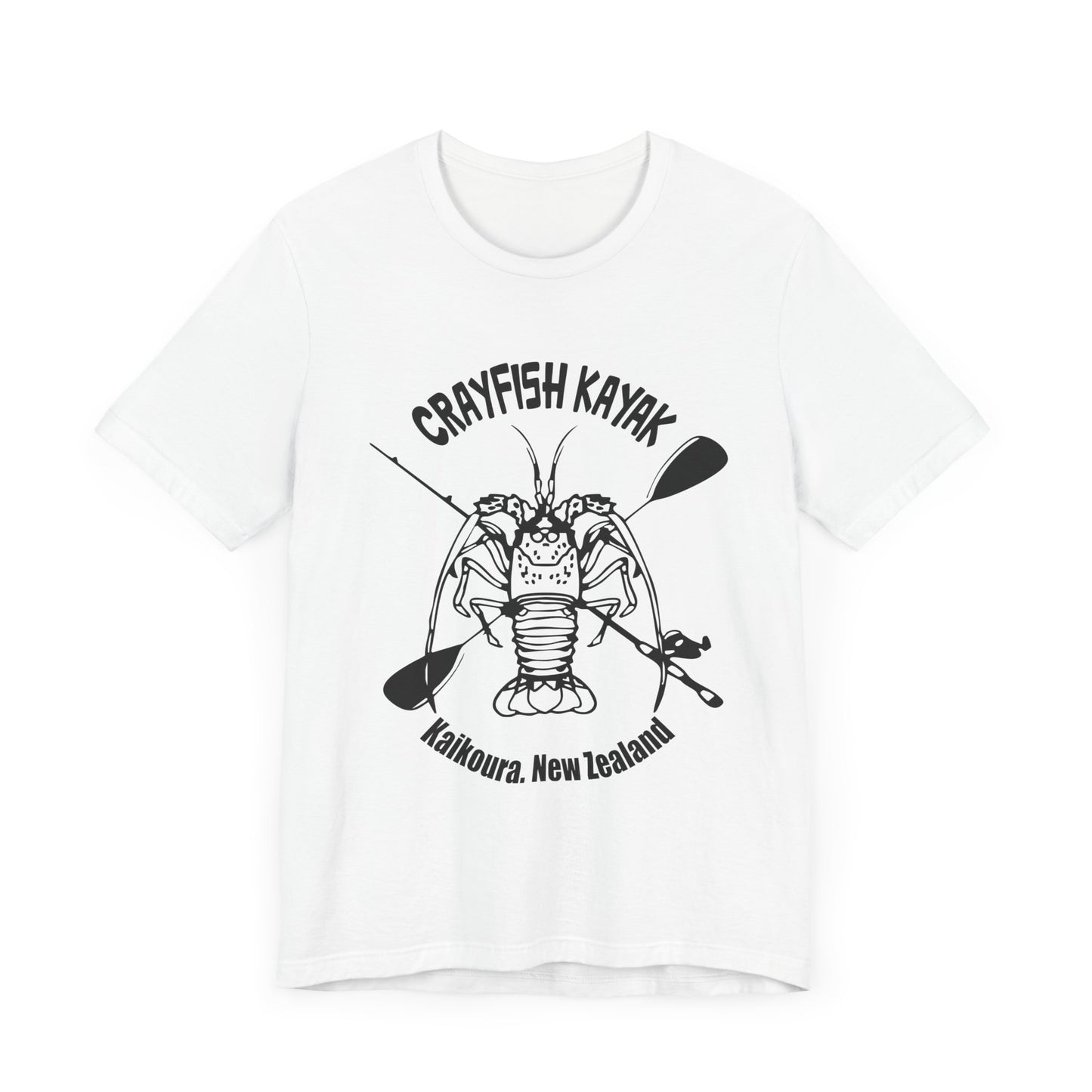 Crayfish Kayak Adventure Unisex Tee USA
