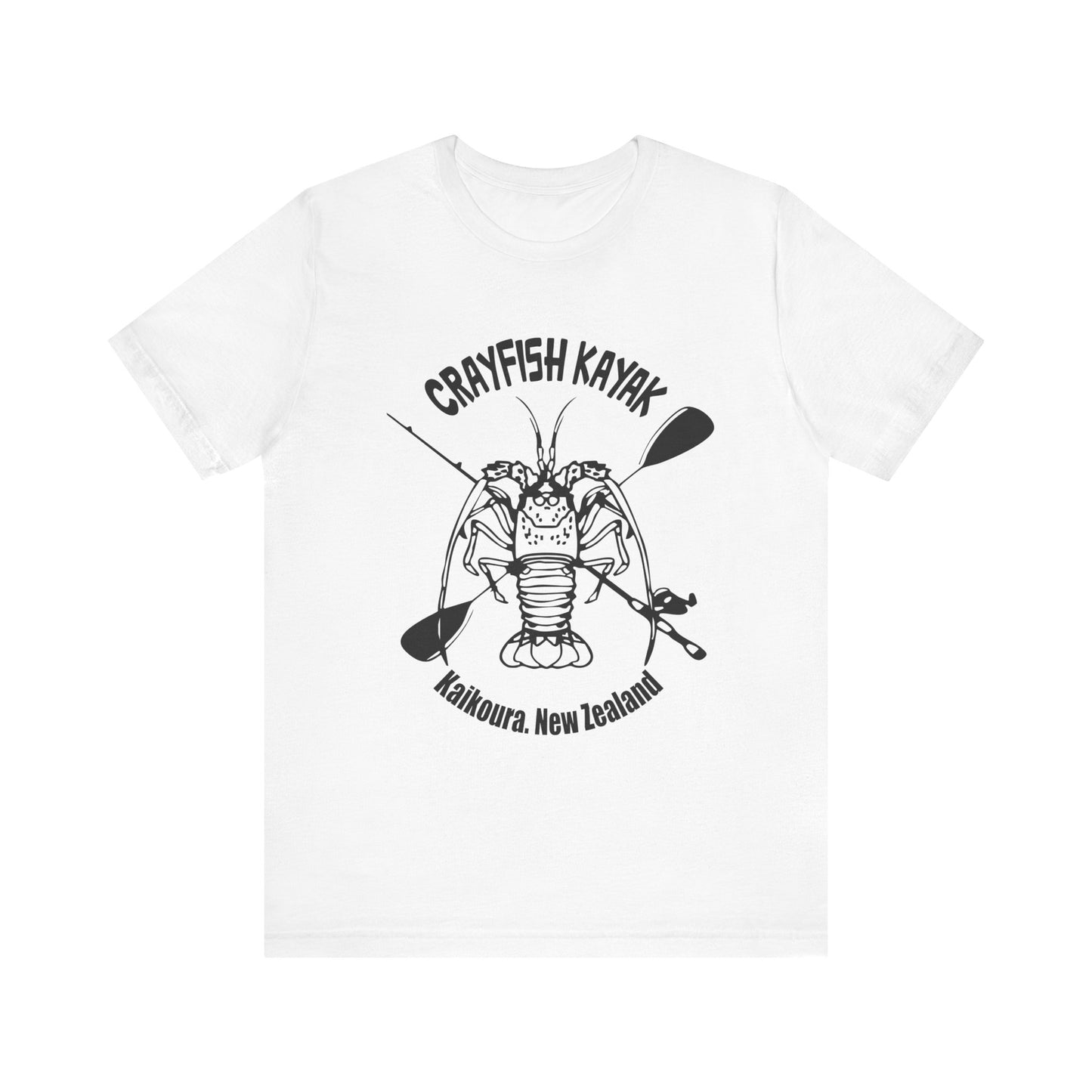 Crayfish Kayak Adventure Unisex Tee USA