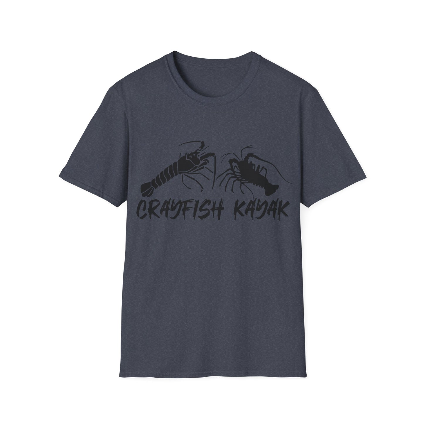 Crayfish Unisex T-Shirt Black logo NZ/AU