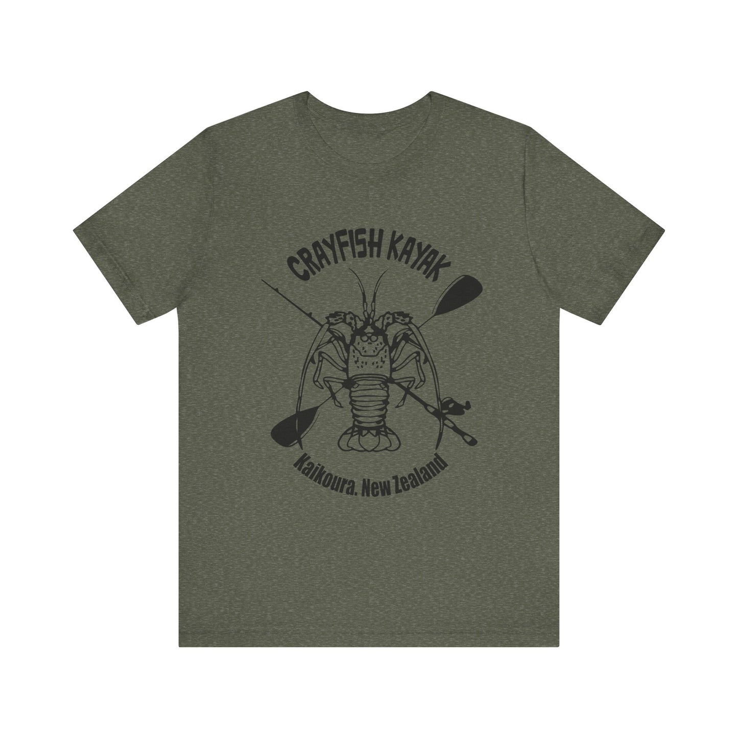 Crayfish Kayak Adventure Unisex Tee USA