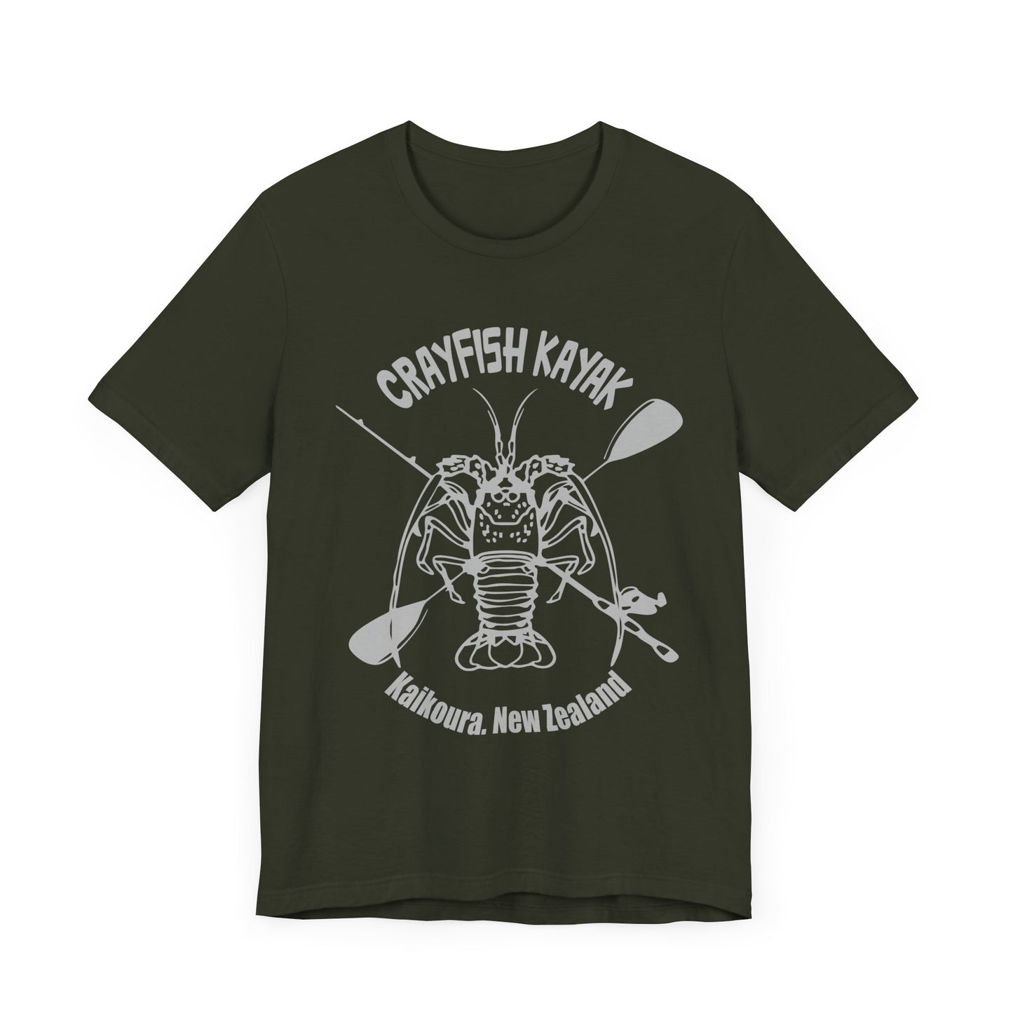Crayfish Kayak Adventure Unisex Tee USA