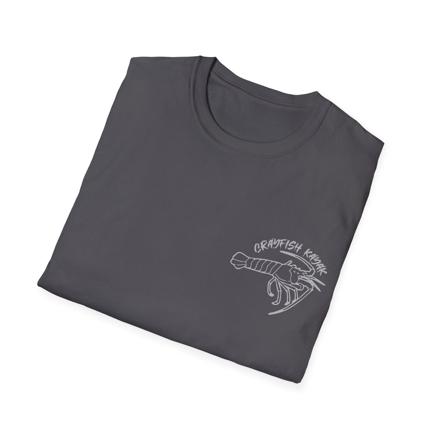 Crayfish Kayak Unisex Cray T-Shirt Light logo AU/NZ
