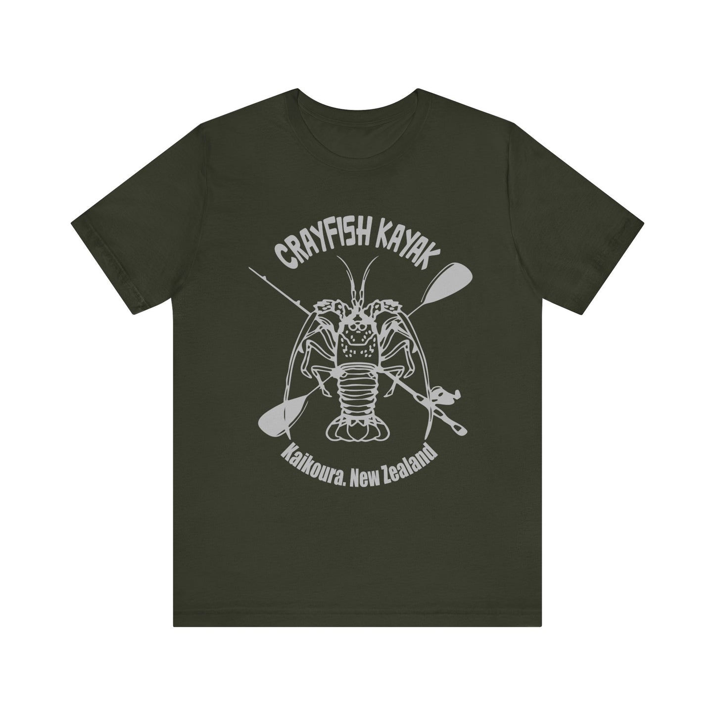 Crayfish Kayak Adventure Unisex Tee USA